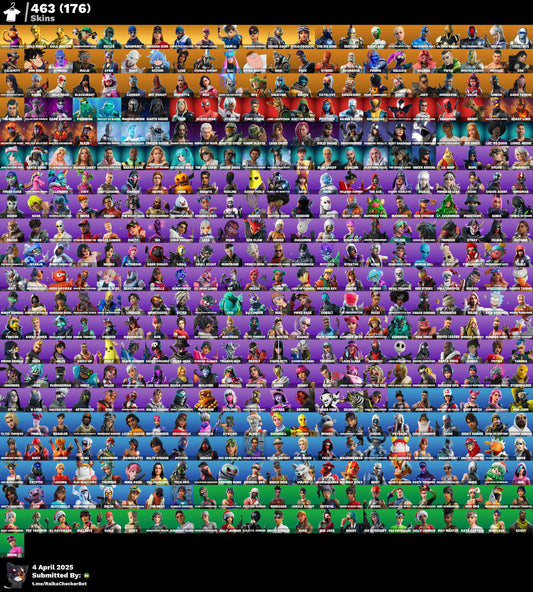 Fortnite Account - Polo Prodigy, Chun Li, Modena Icon, Reflex, Unchained Ramirez | 463 Skins