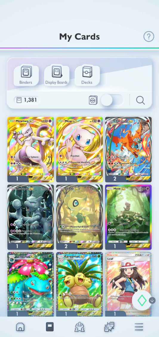 Pokémon TCG Pocket: 2 Crowns | 1380+ Cards, Crown Mewtwo + Crown Mew