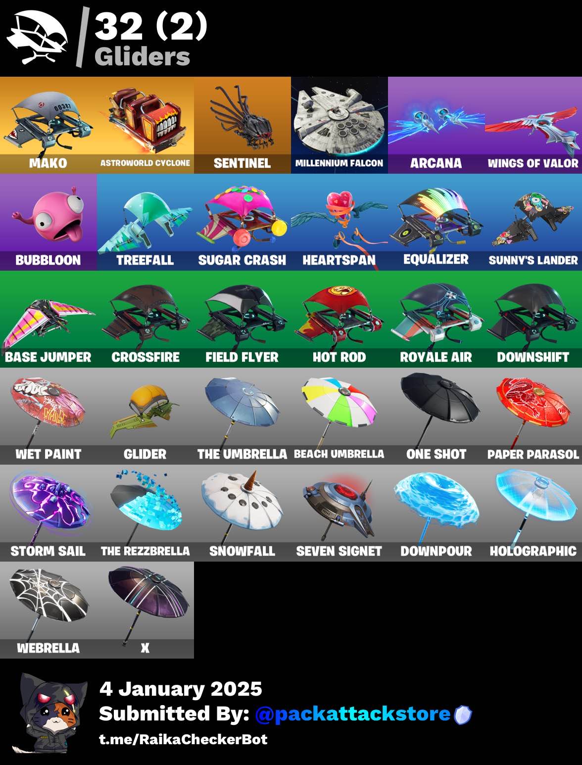 Fortnite Account - 15 Skins | OG Ghoul Trooper, Mako, Candy Axe