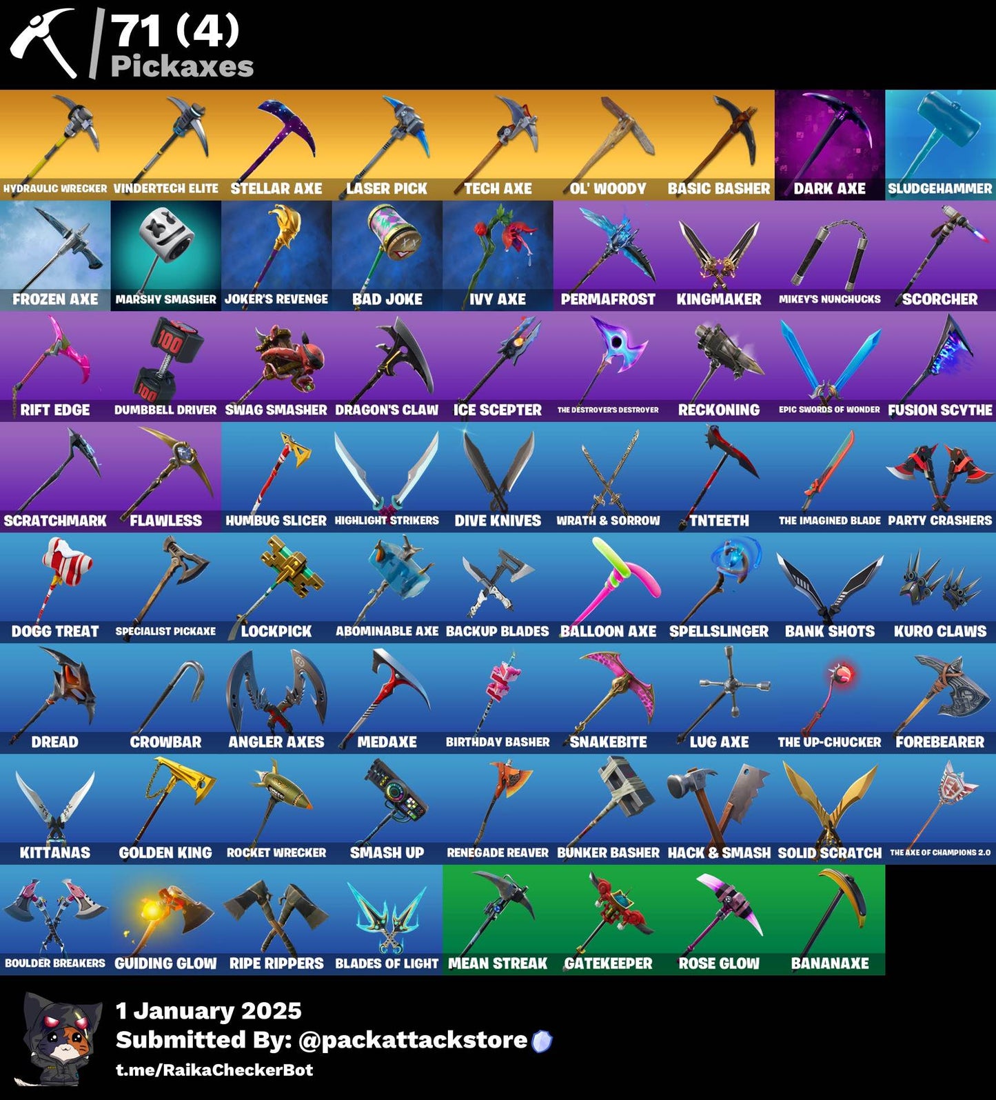 Fortnite Account - 86 Skins | Galaxy, OG STW, Master Chief, Sentinel, The Joker, Minato Hakaru