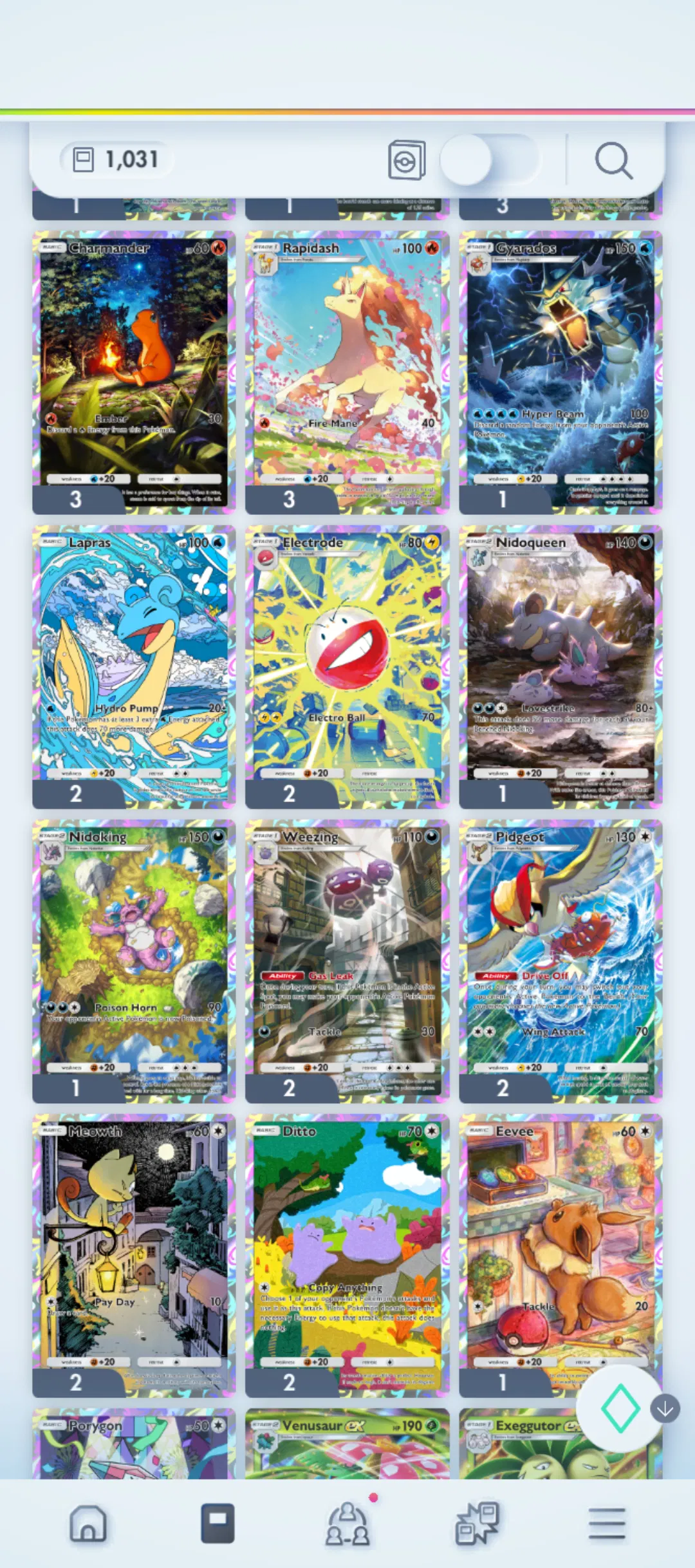 Pokémon TCG Pocket 2 Crown Card Accounts