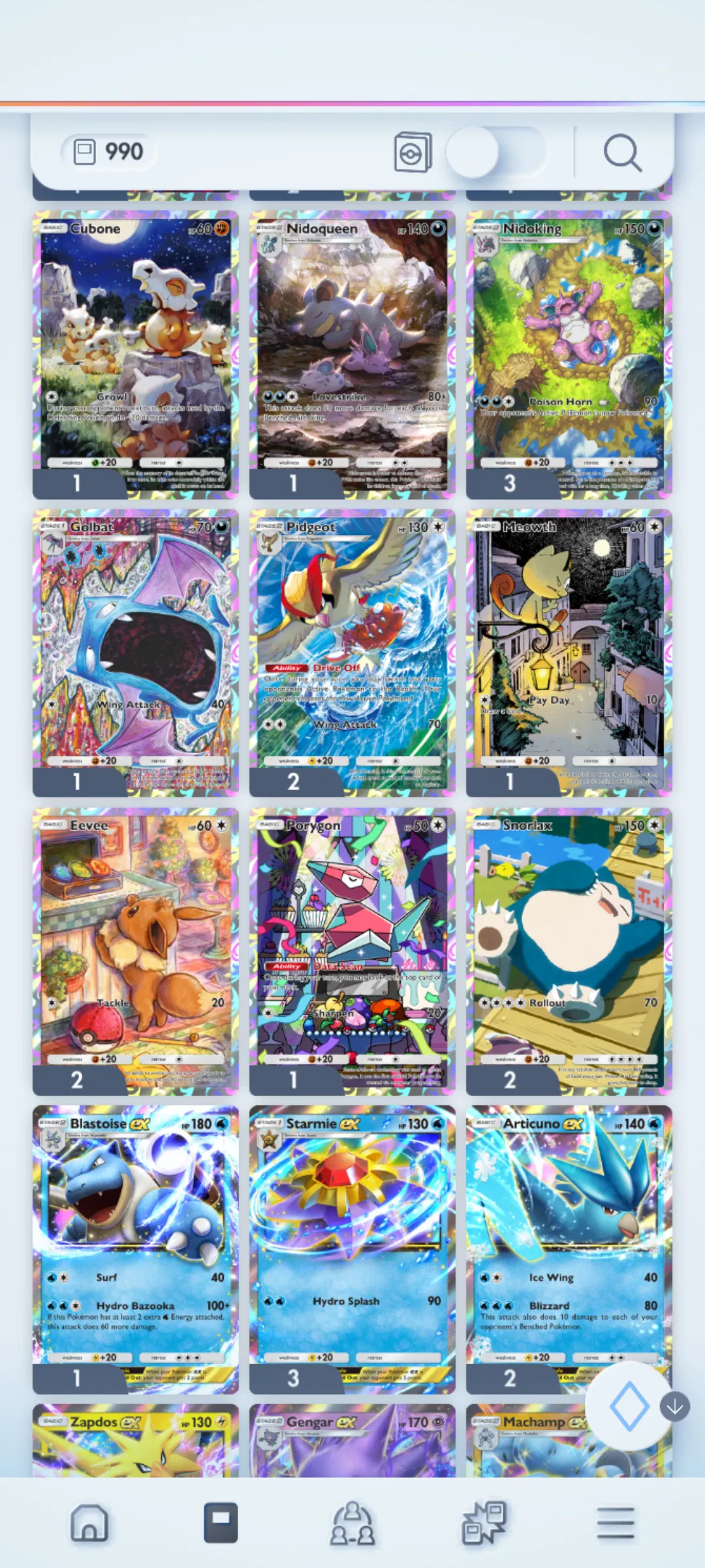 Pokémon TCG Pocket 2 Crown Card Accounts