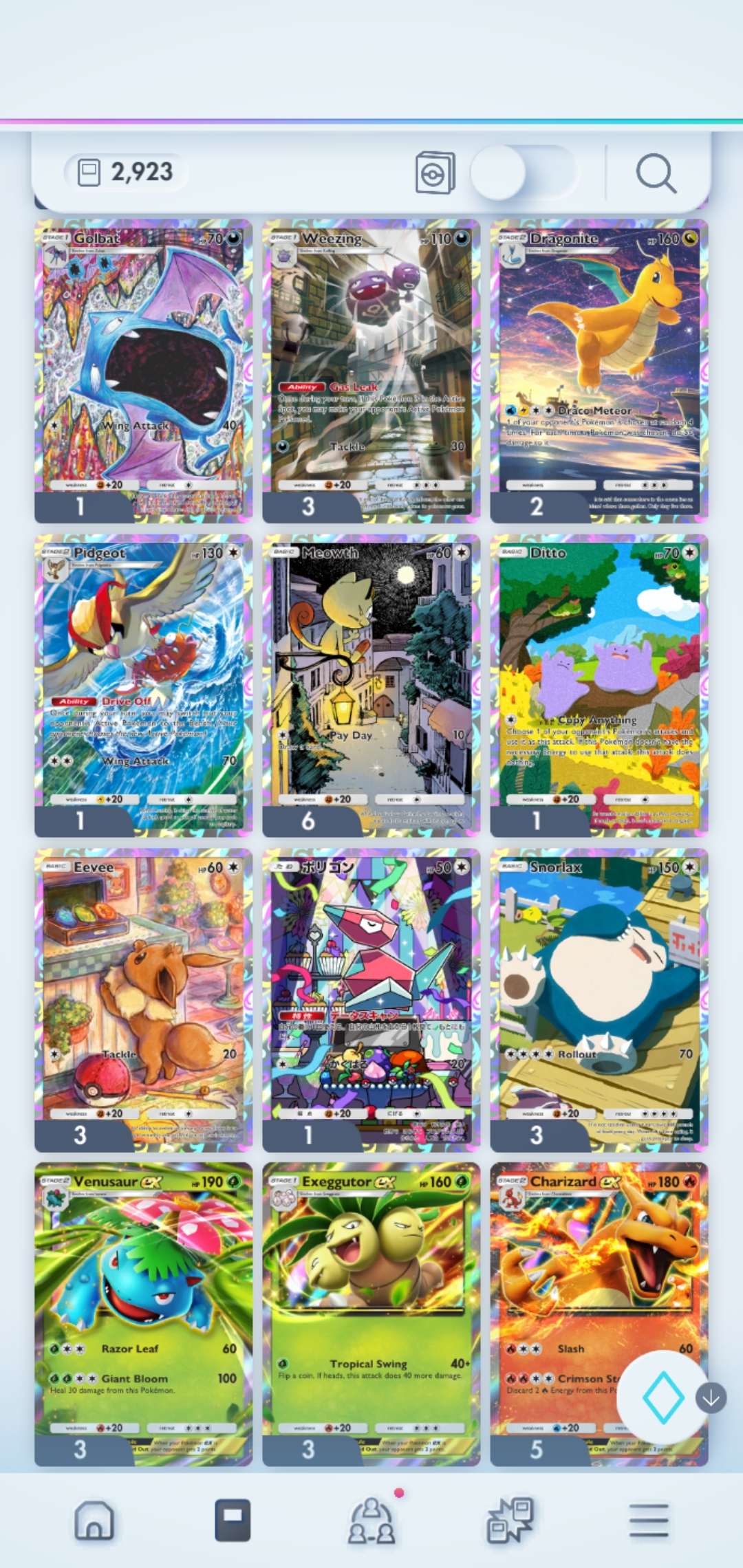 Pokémon TCG Pocket: 4 Crown Cards | 2900+ Cards