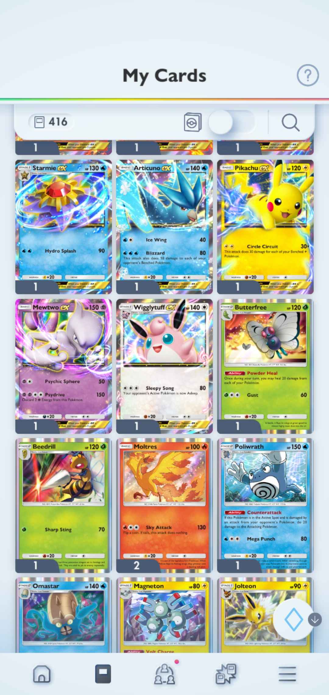 Pokémon TCG Pocket: 3 Crown Cards | 400+ Cards