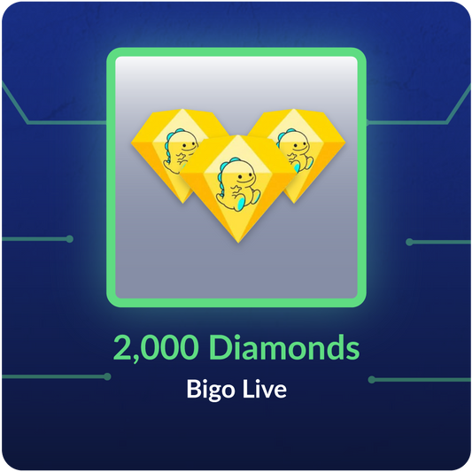 2,000 Diamonds - Bigo Live
