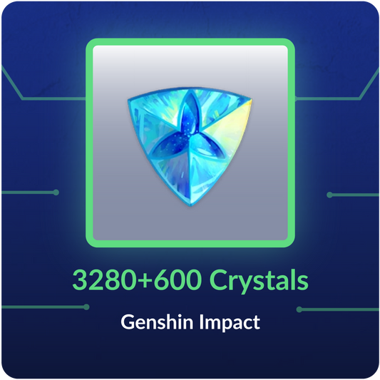 3280+600 Crystals - GENSHIN IMPACT