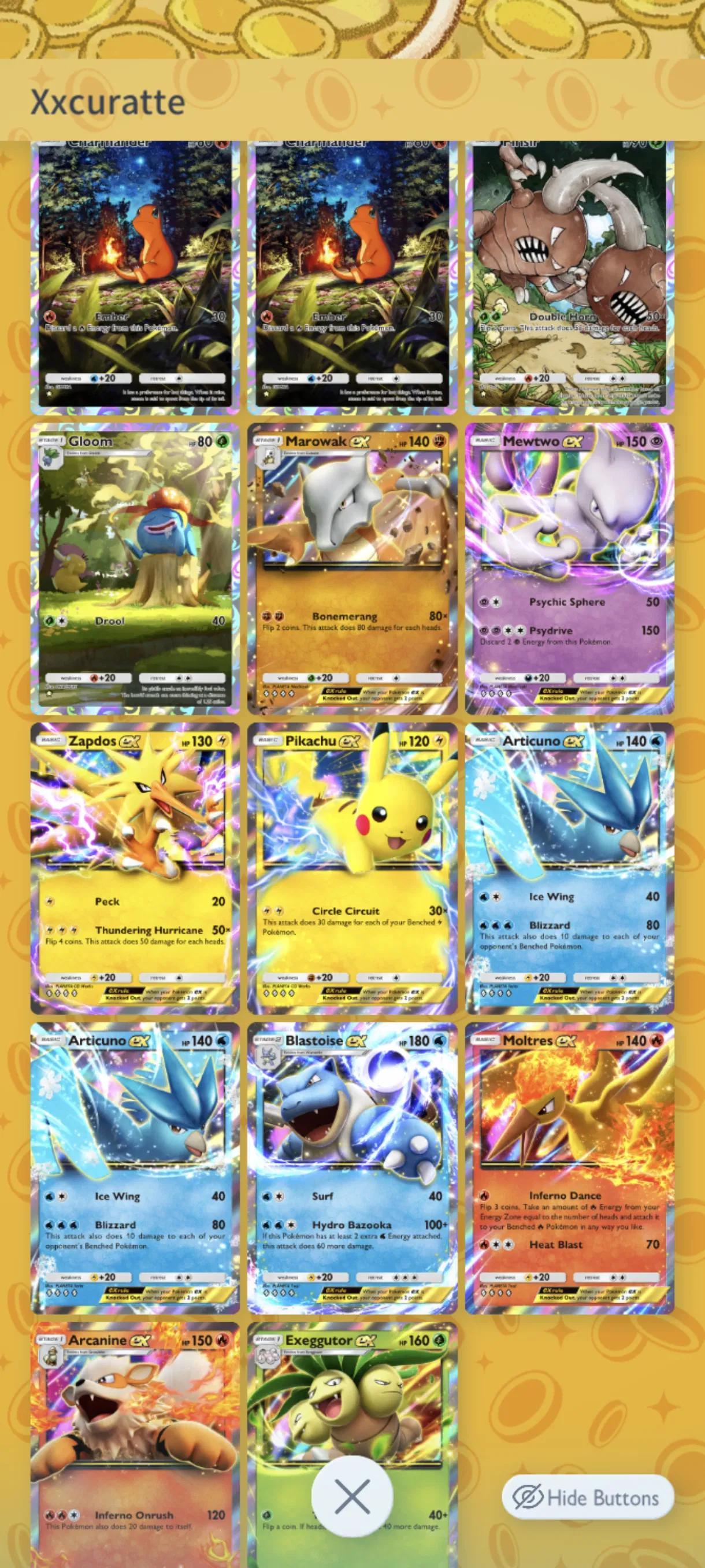 Pokémon TCG Pocket: 4 Crown Cards | 700+ Cards