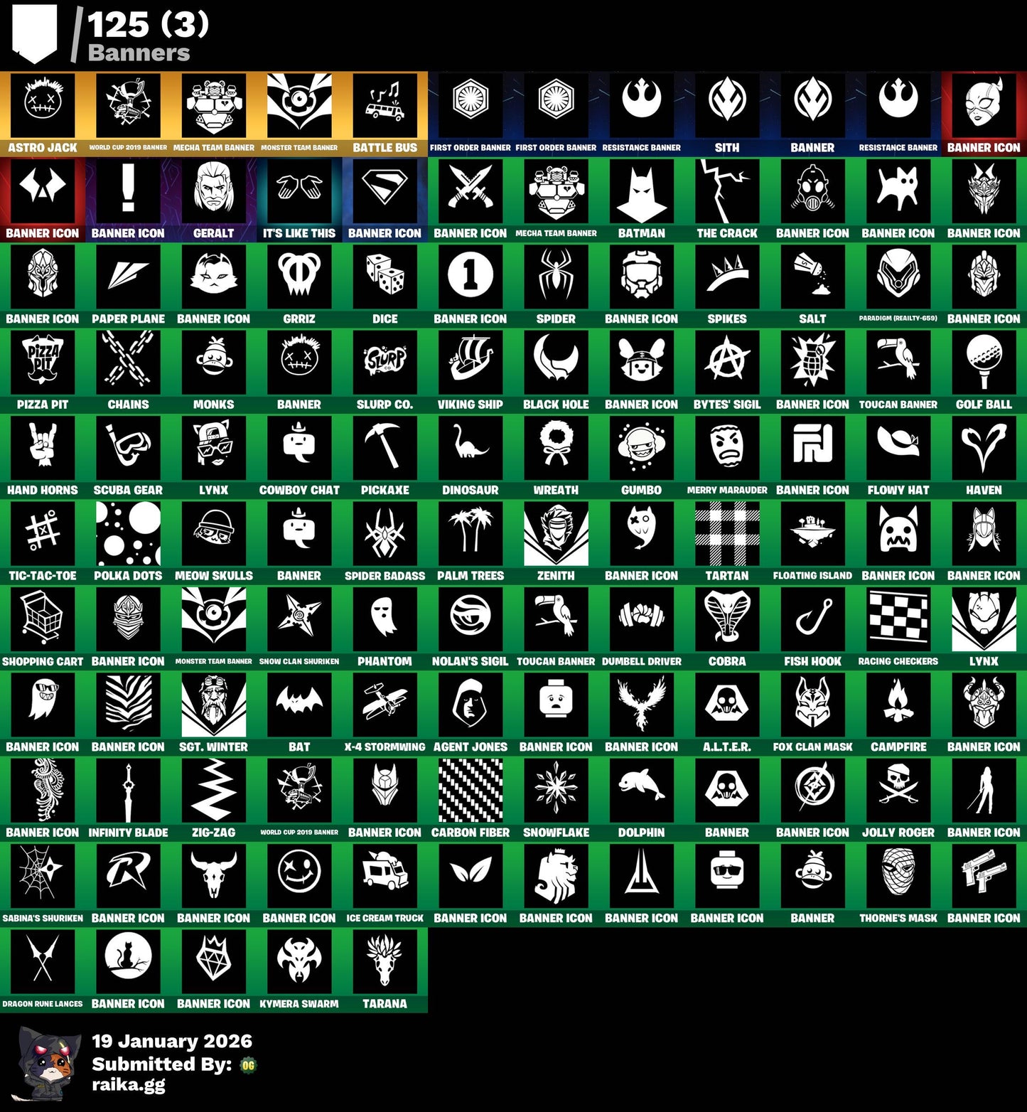 IKONIK | Galaxy | Rogue Agent | Lynx | Peter Griffin | Slayer Juice World | Mae | Orange Justice | 83 Skins - Fortnite Account