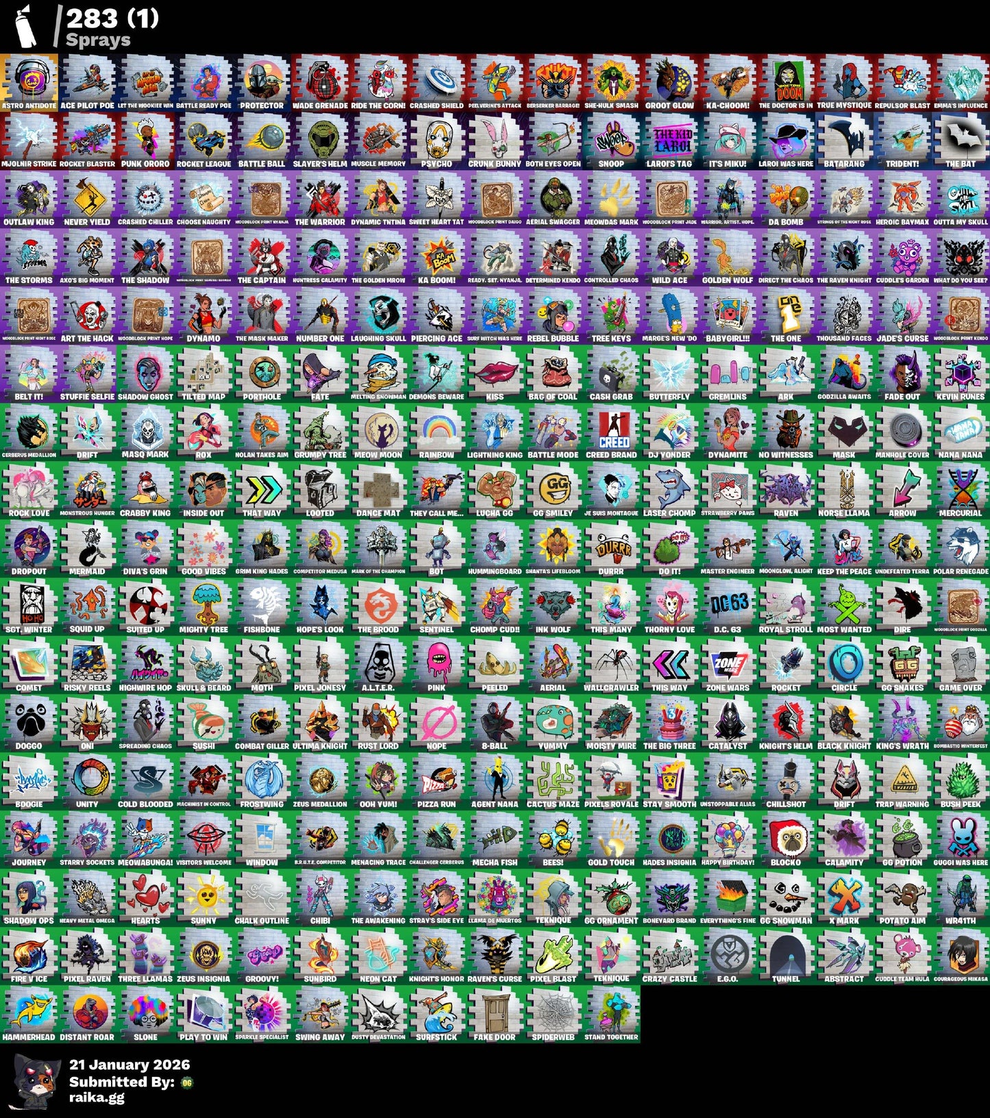 OG Skull Trooper (Purple Skull) | OG STW | Travis Scott | Astro Jack | The Reaper | Take the L | 238 Skins - Fortnite Account