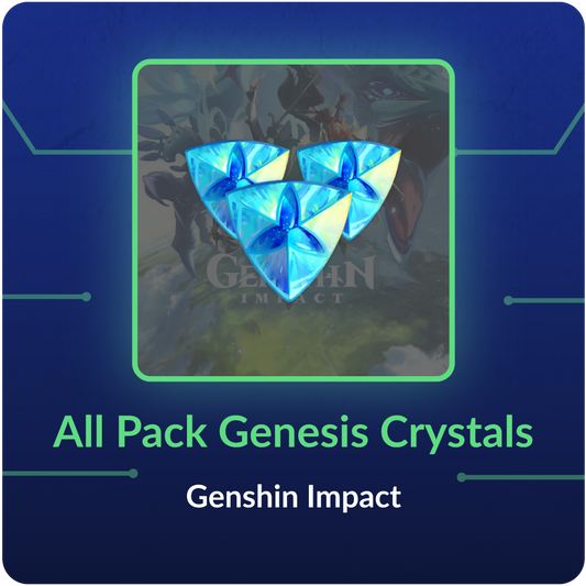 All Pack Genesis Crystals - GENSHIN IMPACT