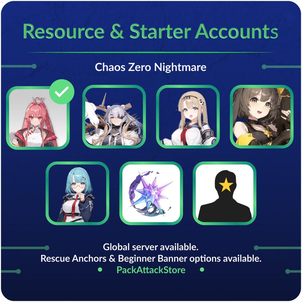 Kayron + Haru + Khalipe + Random 4 Stars + Beginner Banner [Instant Delivery]