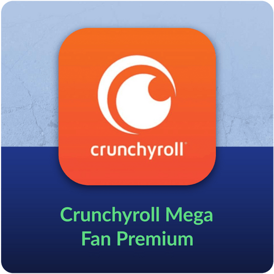 Crunchyroll Mega Fan Premium - 1 Year Sub