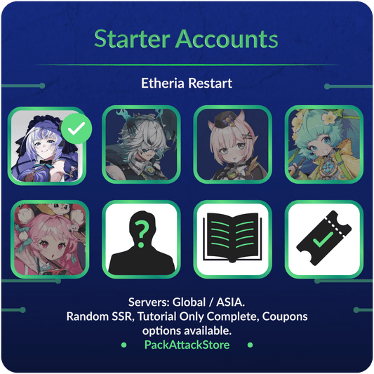 Etheria Restart Starter Accounts