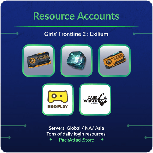 Girls' Frontline 2: Exilium Resource Accounts