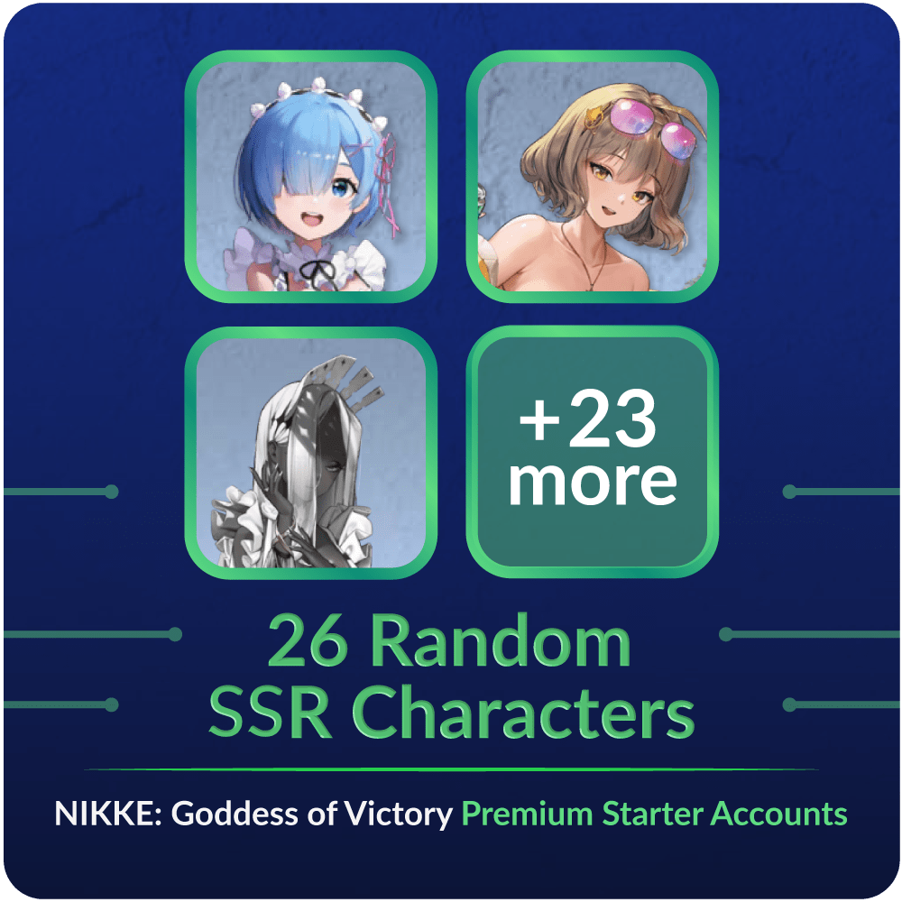 NIKKE: Goddess of Victory Premium Starter Accounts