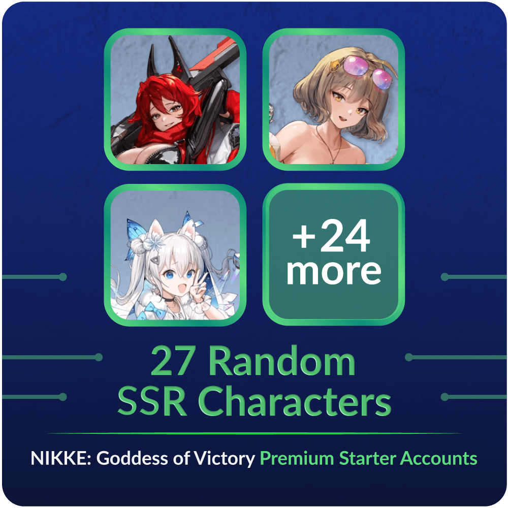 NIKKE: Goddess of Victory Premium Starter Accounts