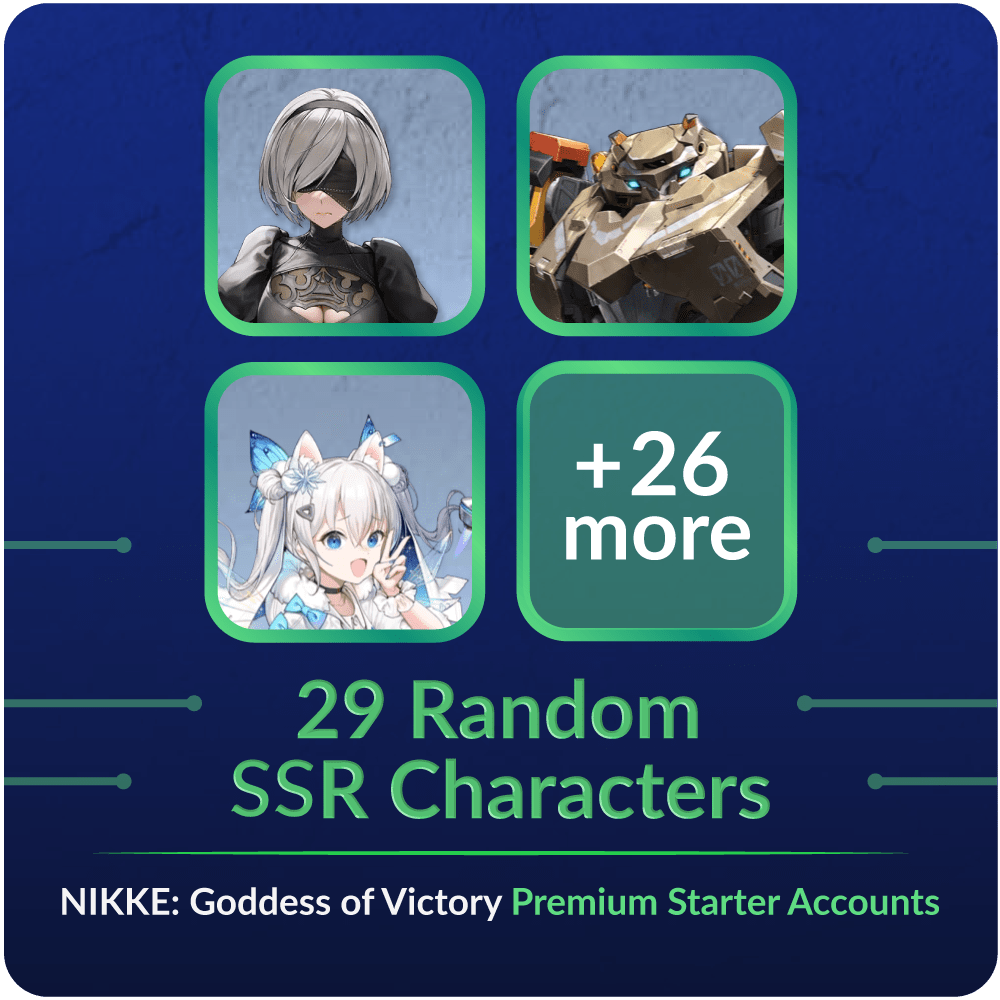 NIKKE: Goddess of Victory Premium Starter Accounts