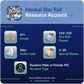 Honkai Star Rail Resource Accounts