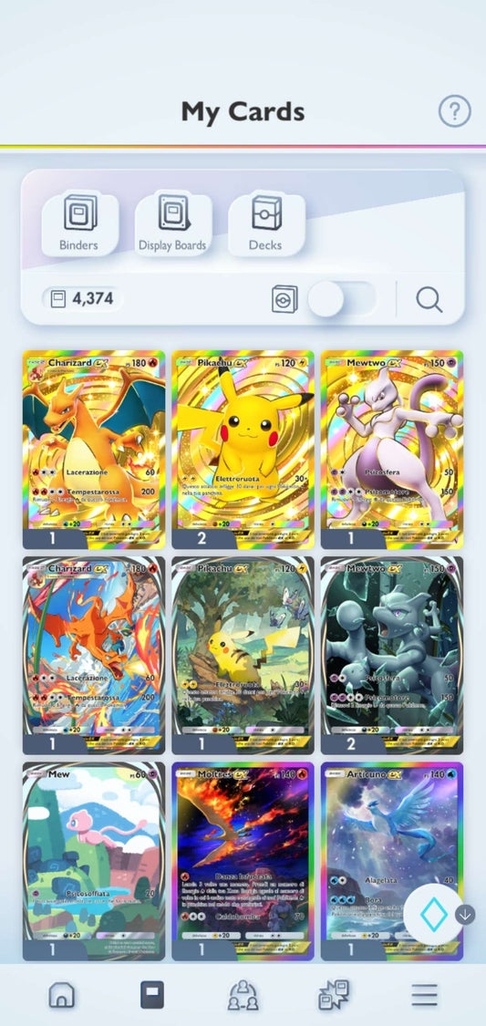 Pokémon TCG Pocket: 4 Crown Cards | 4300+ Cards