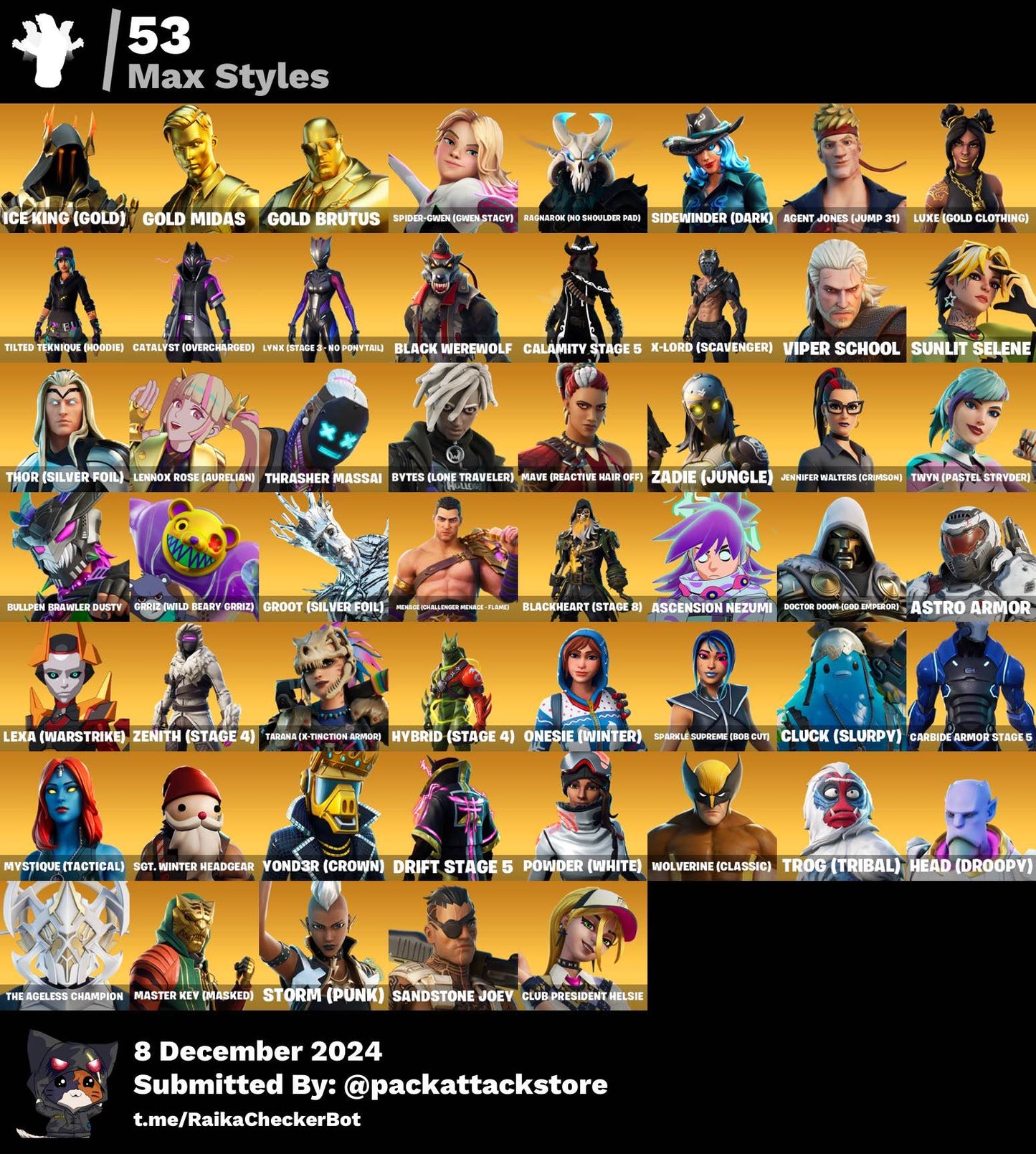 Fortnite Account - 235 Skins | Black Knight, Galaxy, Sparkle Specialist, Havoc