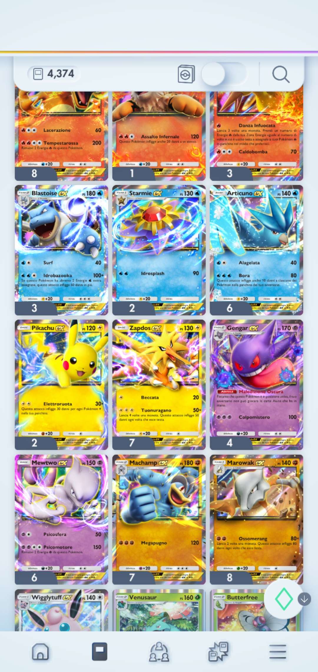 Pokémon TCG Pocket: 4 Crown Cards | 4300+ Cards