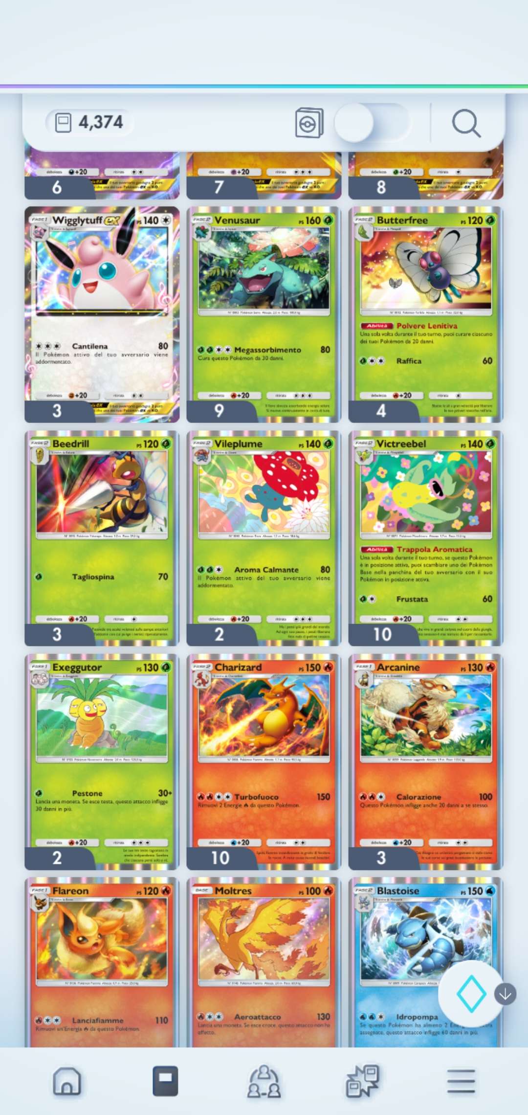 Pokémon TCG Pocket: 4 Crown Cards | 4300+ Cards