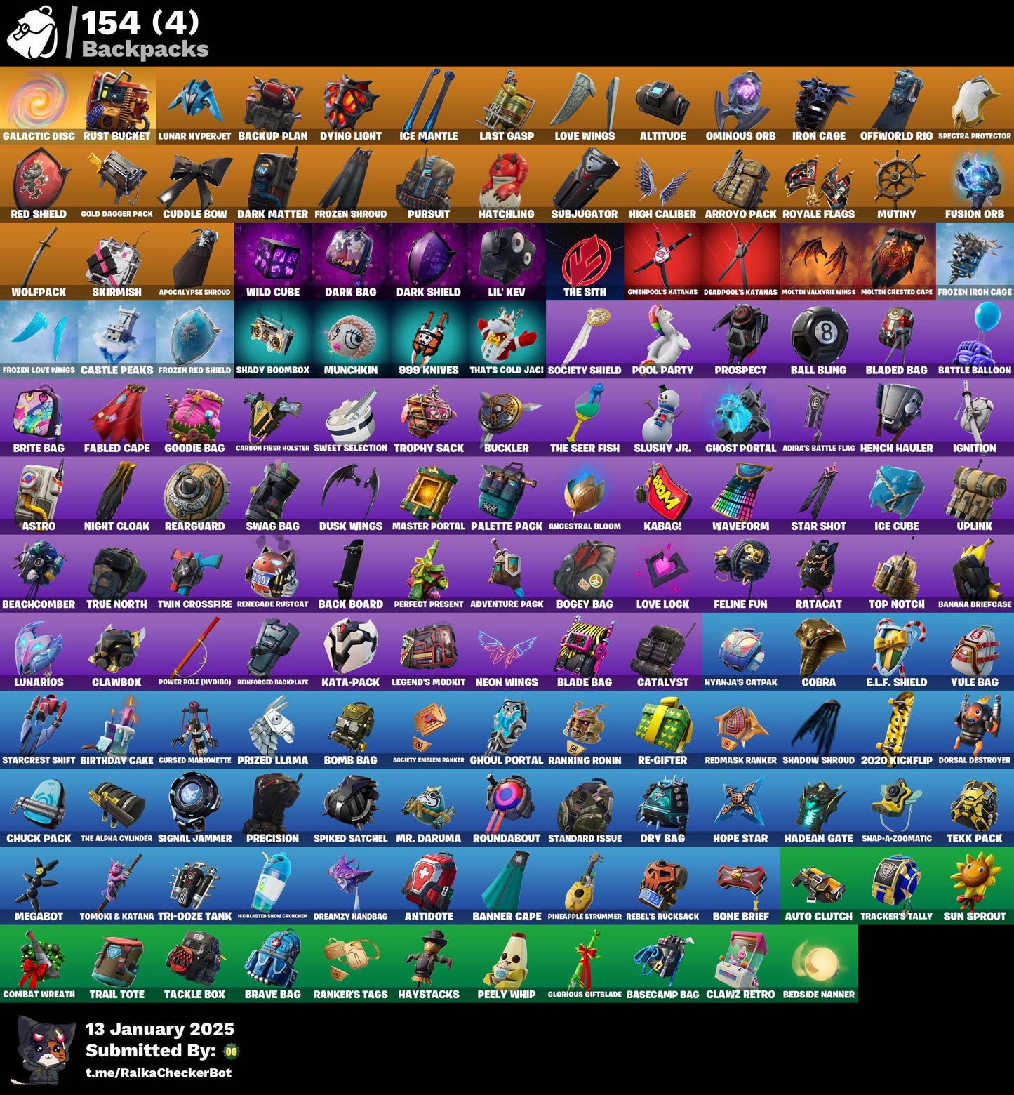 Fortnite Account - OG STW, Eon, Galaxy, Glow, Merry Mint Axe, The Reaper | 180 Skins