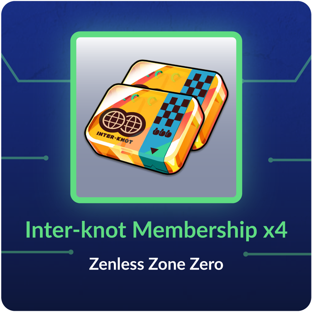 Inter-knot Membership x4 - Zenless Zone Zero